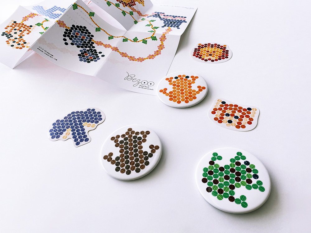 「Bezoo」ZINE・缶バッジ・ステッカー